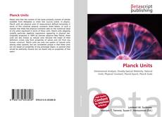 Capa do livro de Planck Units 