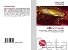 Capa do livro de Software License 