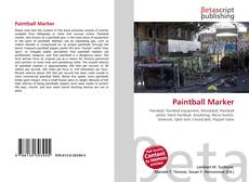 Capa do livro de Paintball Marker 
