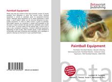 Capa do livro de Paintball Equipment 