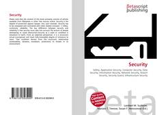 Copertina di Security