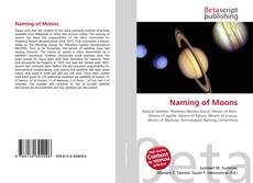 Copertina di Naming of Moons
