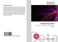 Bookcover of Weighting Filter