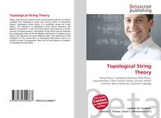 Copertina di Topological String Theory