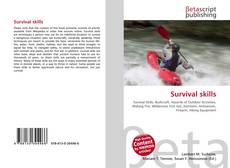 Copertina di Survival skills