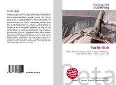 Capa do livro de Yacht club 