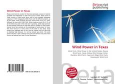 Portada del libro de Wind Power in Texas