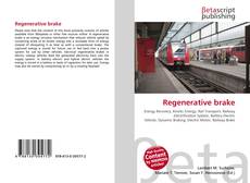 Regenerative brake kitap kapağı