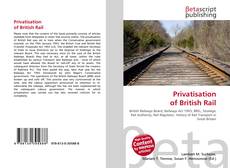 Privatisation of British Rail的封面