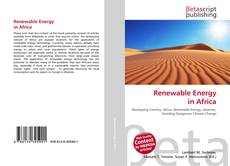 Bookcover of Renewable Energy in Africa