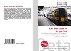 Copertina di Rail Transport in Argentina