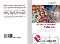 Personal Income in the United States的封面