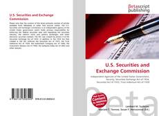 U.S. Securities and Exchange Commission的封面