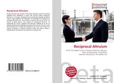Couverture de Reciprocal Altruism
