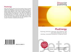 Portada del libro de PlusEnergy