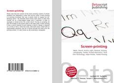 Обложка Screen-printing