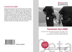 Terrorism Act 2006 kitap kapağı
