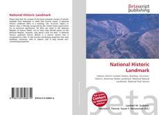 Portada del libro de National Historic Landmark