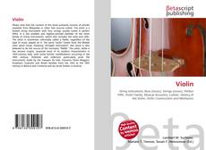 Violin kitap kapağı