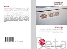 Bookcover of Voltage