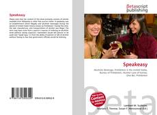 Speakeasy kitap kapağı