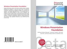 Bookcover of Windows Presentation Foundation