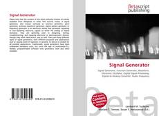 Copertina di Signal Generator