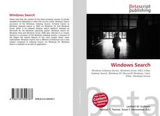 Copertina di Windows Search