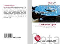 Copertina di Substitution Cipher