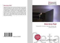 One-time Pad kitap kapağı