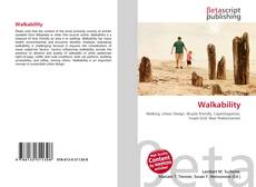 Walkability kitap kapağı