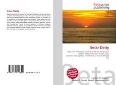 Solar Deity kitap kapağı