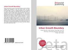 Copertina di Urban Growth Boundary