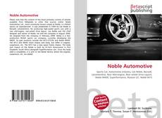 Copertina di Noble Automotive