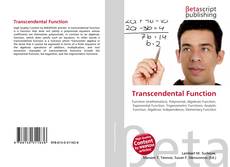 Copertina di Transcendental Function