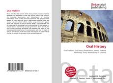 Oral History kitap kapağı