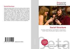 Bookcover of Social Structure