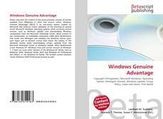 Couverture de Windows Genuine Advantage