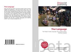 Capa do livro de Thai Language 