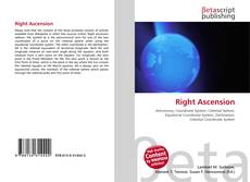 Capa do livro de Right Ascension 