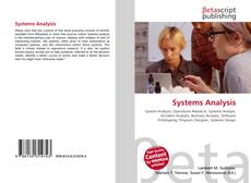 Couverture de Systems Analysis