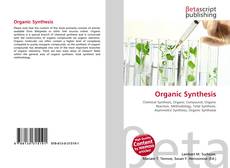 Couverture de Organic Synthesis