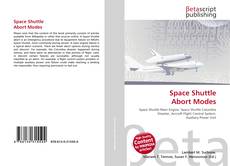 Bookcover of Space Shuttle Abort Modes