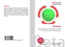 Bookcover of Rotation