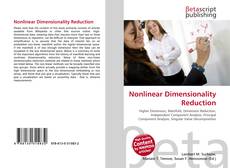 Couverture de Nonlinear Dimensionality Reduction