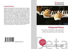 Bookcover of Prepared Piano