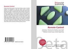 Bookcover of Remote Control