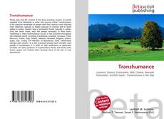 Bookcover of Transhumance