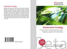 Restoration Ecology kitap kapağı