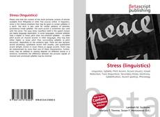 Bookcover of Stress (linguistics)